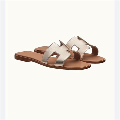 hermes oran sandal rose dore|Hermes oran sandals with heels.